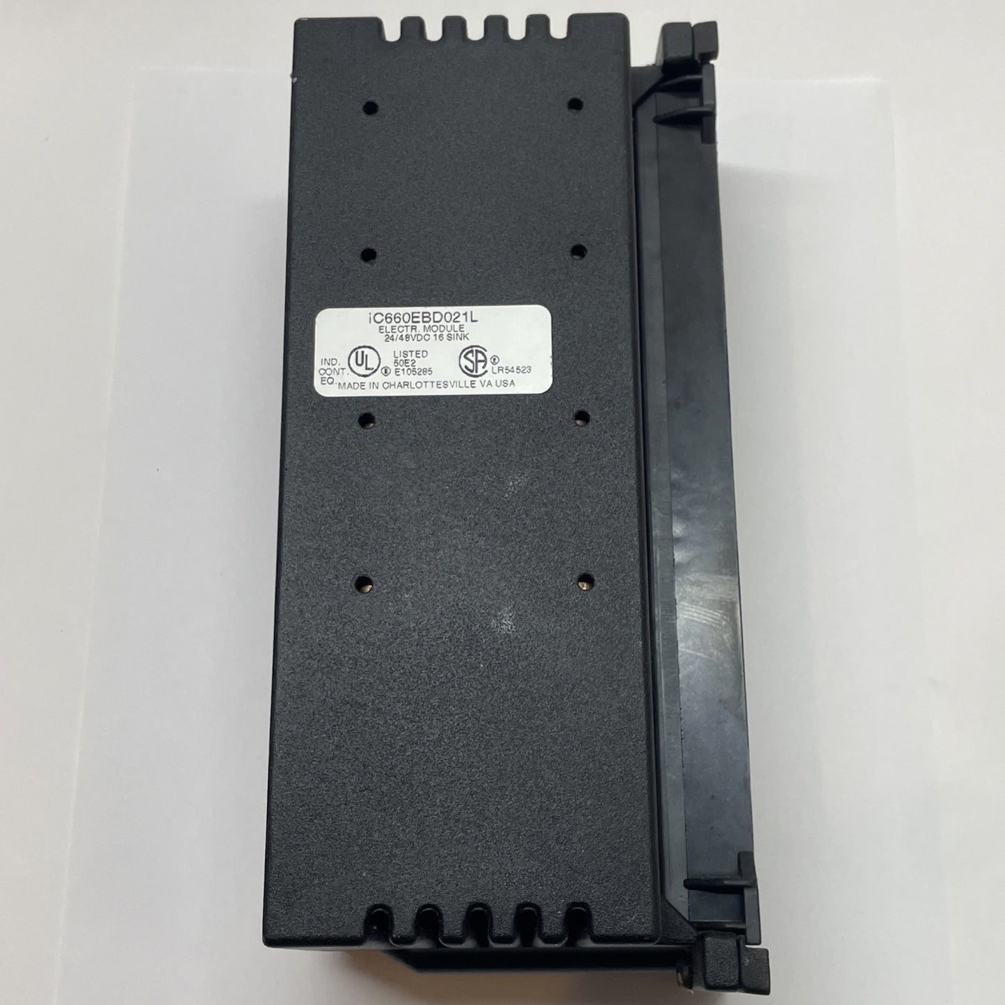GE Fanuc IC660BBD021 Genius Sink I/O Module IC660EBD021L + IC660TSD021B 24/48VDC