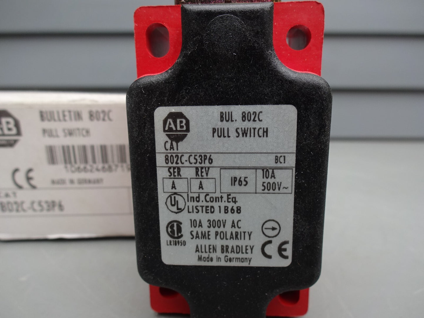 ALLEN BRADLEY / 802C-C53P6 / SERIES A / LIMIT SWITCH / NEW WITH BOX