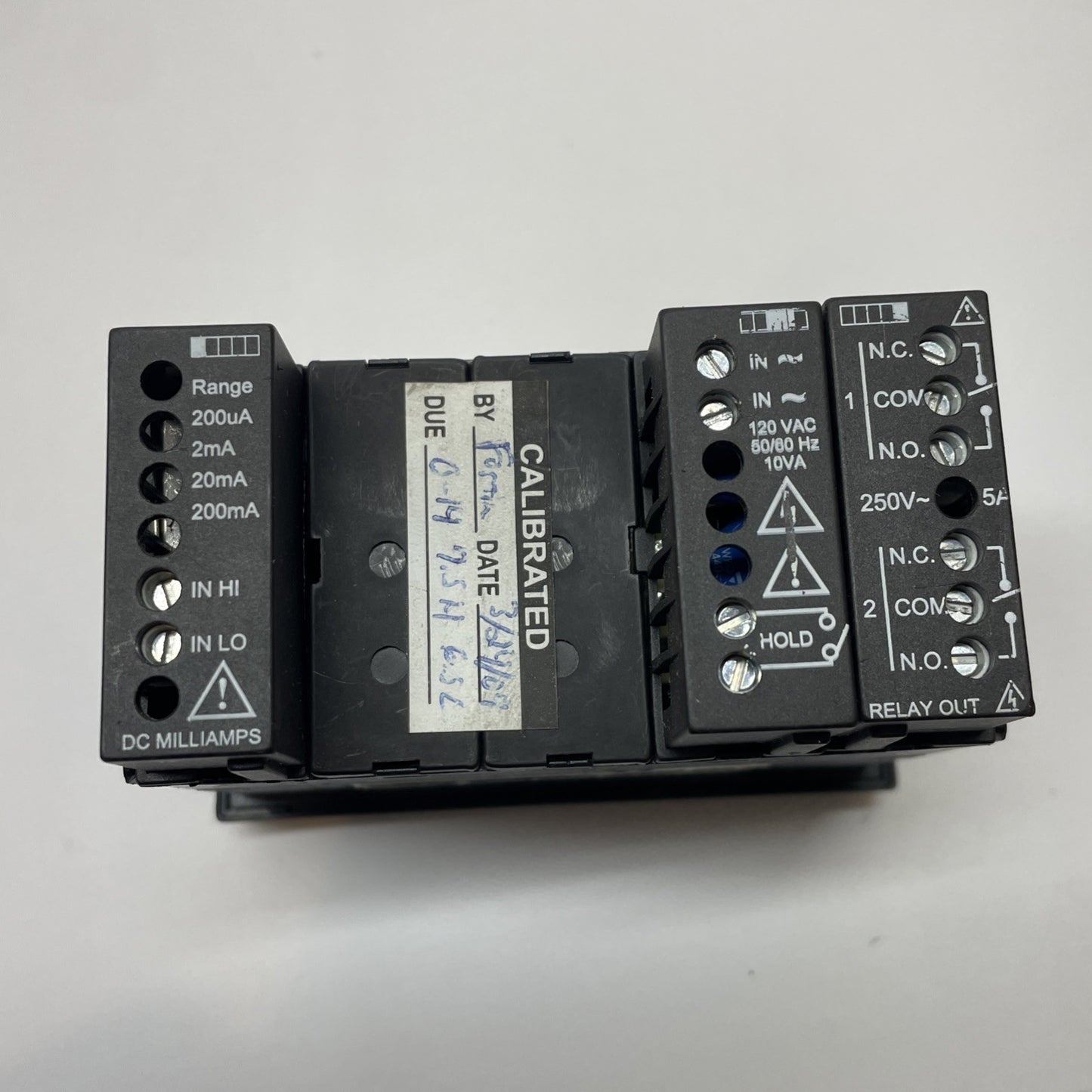 Simpson H335171020 Hawk 3 Digital Panel Meter 120VAC 4-20mA 2 Relay
