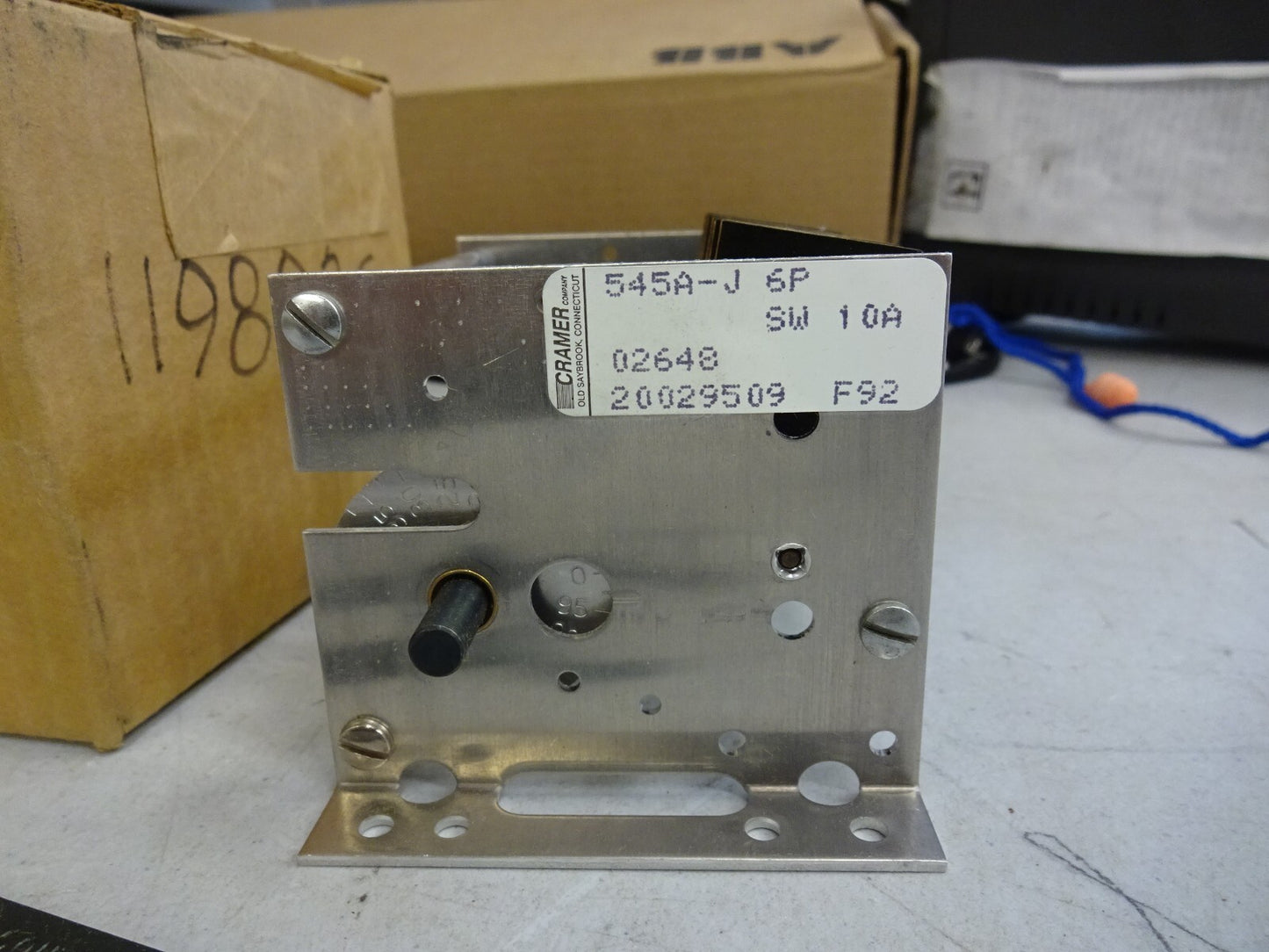 CRAMER 545A-J-6P / 545A-J-6SW / 545A-J-6PSW / CHASSIS SW 10A / NEW WITH BOX