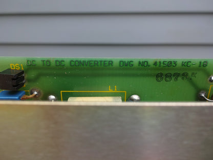 DOWTY RFL DC TO DC CONVERTER / DWG NO 41503 KC-18