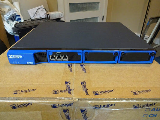 JUNIPER NETWORKS SA4500 SSL VPN APPLIANCE JNMR1 AC IP 100-240V 60-50HZ 3-1A NEW