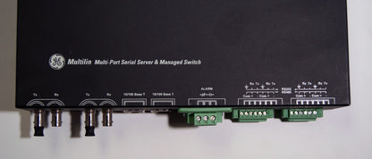 GE Multilin MultiNet4 Multi-Port Serial Server & Managed Switch