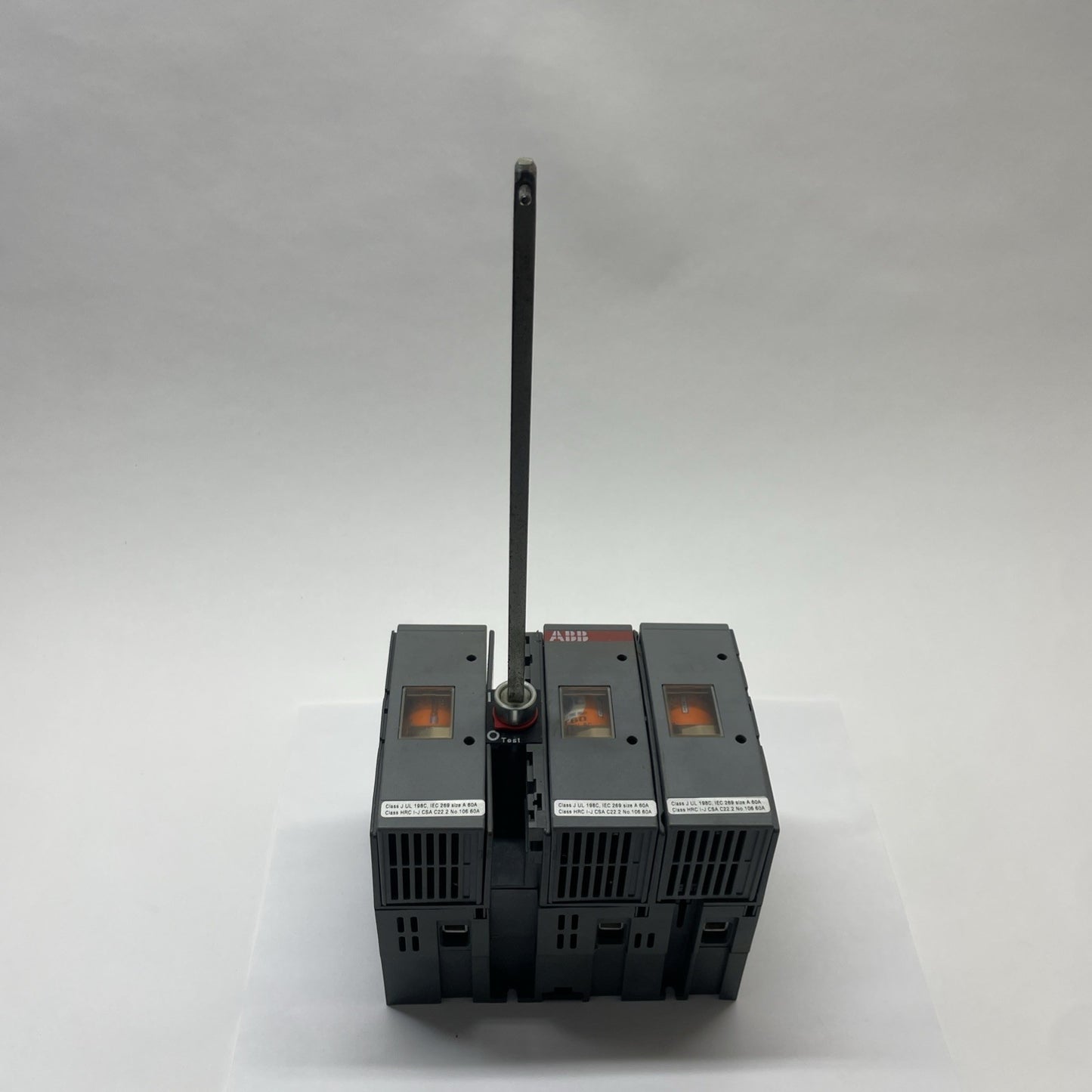 ABB OS60J12 60A 600VAC 3-Pole Fusible Disconnect Switch