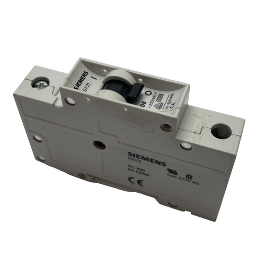 SIEMENS 5SX21 D2 2A Miniature Circuit Breaker 1P 230/400V