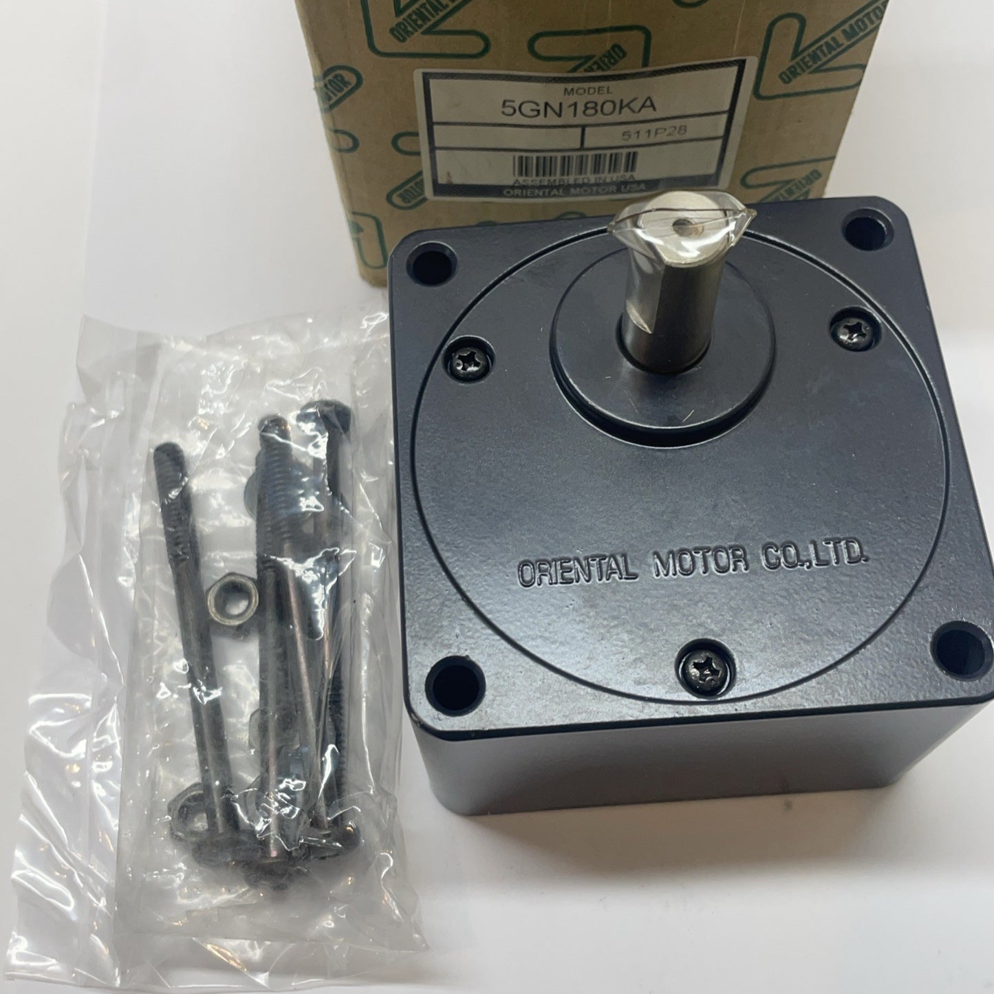 Oriental Motor 5GN180KA Gearhead Parallel Shaft 180 :1 1/2-in Output
