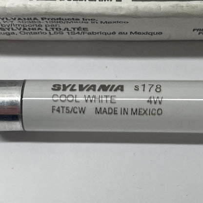 Sylvania F4T5/CW (4W) 5/8" Fluorescent Cool White Bulb s178