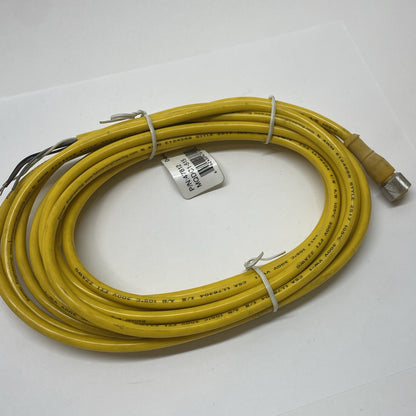 Banner MQDC1-515 / 47812 M12 5-Pin Female Straight Cordset 5 m Yellow