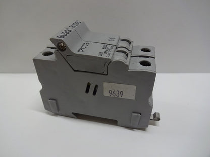 BUSS CHCC2 CIRCUIT BREAKER BUSSMANN 600V 30A WITH 2 FN99-92 FUSES