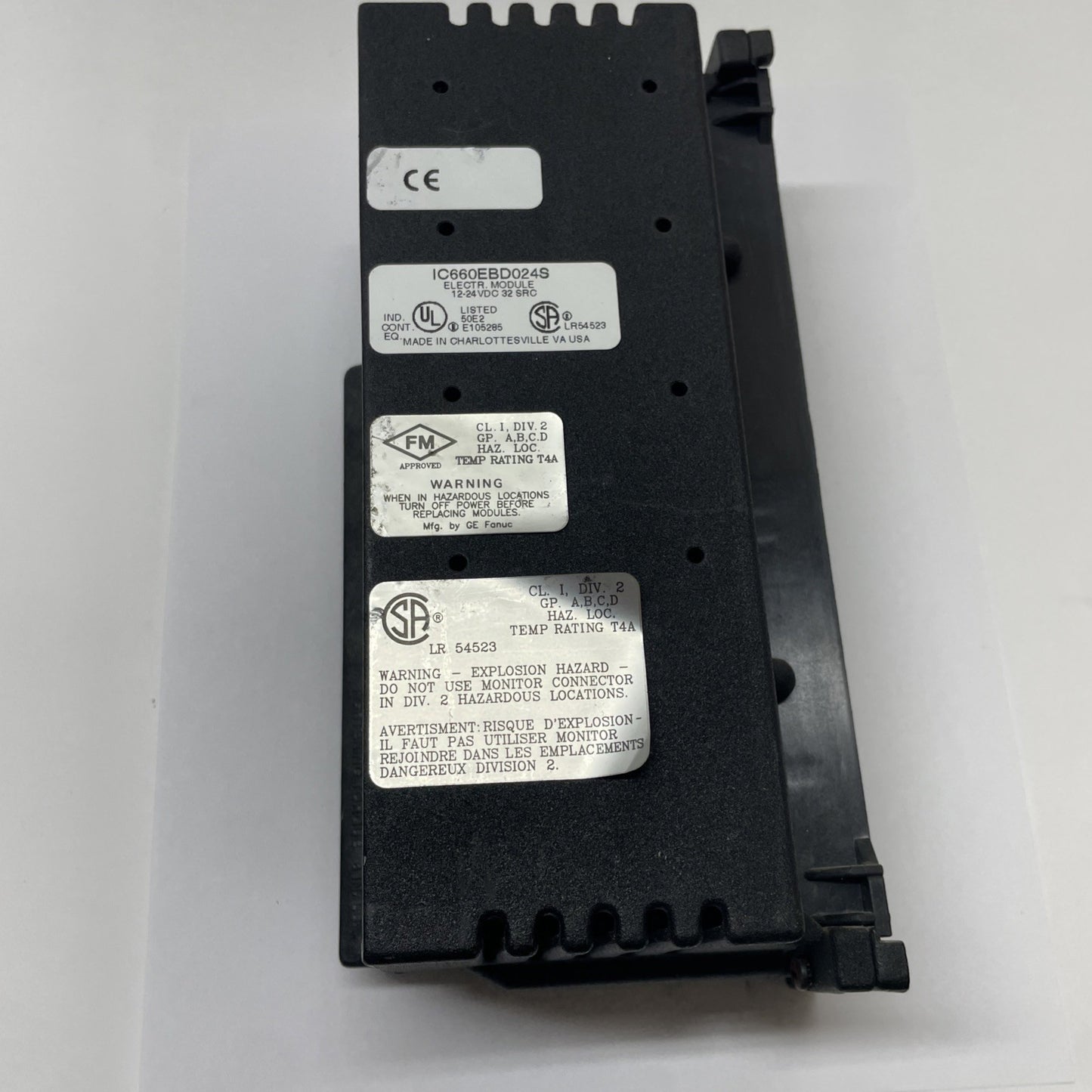 GE Fanuc IC660BBD024 I/O Block Assembly 32-Circuit 12-24 VDC
