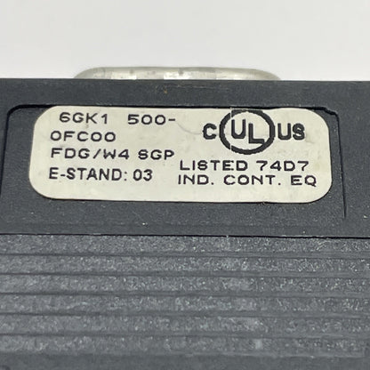 Siemens 6GK1500-0FC00 PROFIBUS FC RS485 Plug 180° FastConnect Connector