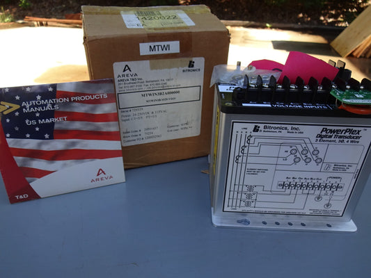 BITRONICS MTWIN3B POWERPLEX DIGITAL TRANSDUCER MTWIN3B-S520-VD10 / NEW WITH BOX