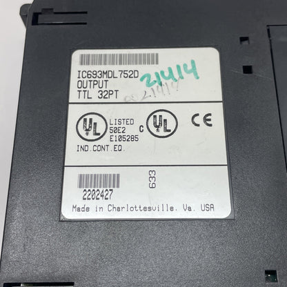 GE Fanuc IC693MDL752D 32-Point Output Module TTL / 12-24V (Series 90-30)