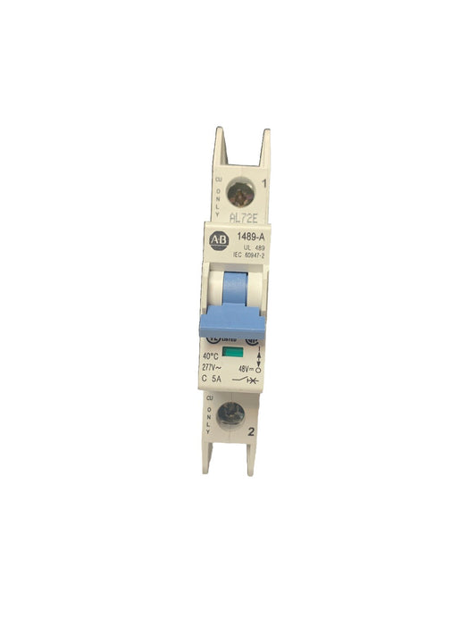 ALLEN BRADLEY 1489-A CIRCUIT BREAKER SER. A 5AMP 1489-A1C050