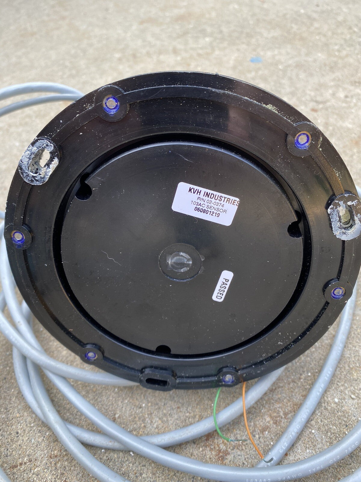 KVH 02-0374 AUTOCOMP 1000 SAILCOMP / 103AC DIGITAL FLUXGATE HEADING SENSOR