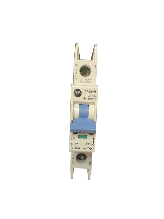 ALLEN BRADLEY 1489-A CIRCUIT BREAKER SER. A 10AMP 1489-A1C100
