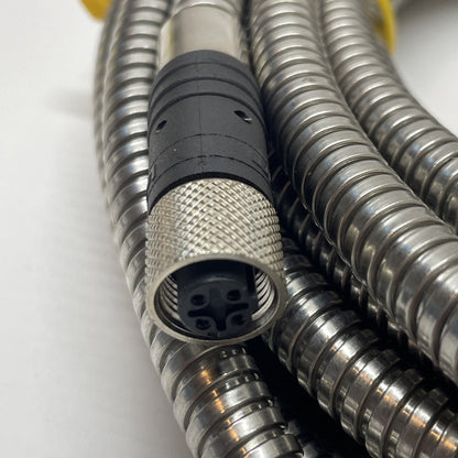 4-PIN D-coded M12 Ethernet Metal Shielded Cable ~33'