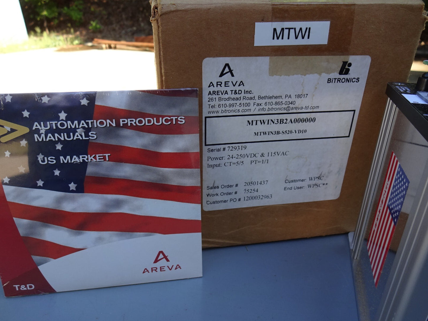 BITRONICS MTWIN3B POWERPLEX DIGITAL TRANSDUCER MTWIN3B-S520-VD10 / NEW WITH BOX