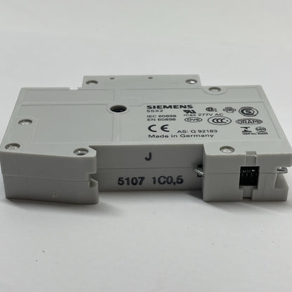 SIEMENS 5SX2 105‑7 /  5SX2-105‑7 Miniature Circuit Breaker 0.5 A
