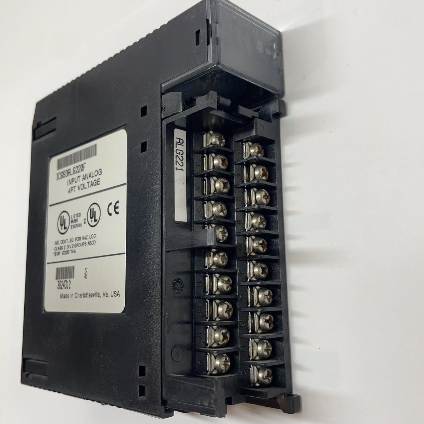 GE Fanuc IC693ALG220F Analog Input Module ±10 V 4-Channel Series 90-30
