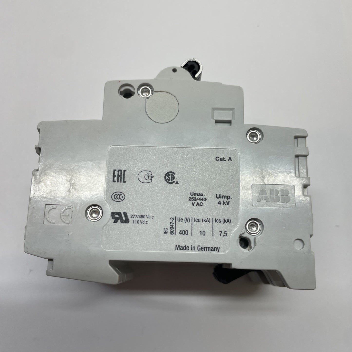 ABB S203 K10A CIRCUIT BREAKER 3-Pole 10A 2CDS253001R0427