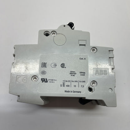 ABB S203 K10A CIRCUIT BREAKER 3-Pole 10A 2CDS253001R0427
