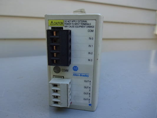ALLEN BRADLEY 100-DNX42R / DEVICENET STARTER AUXILIARY 240 VAC 5A OUTPUT SER A