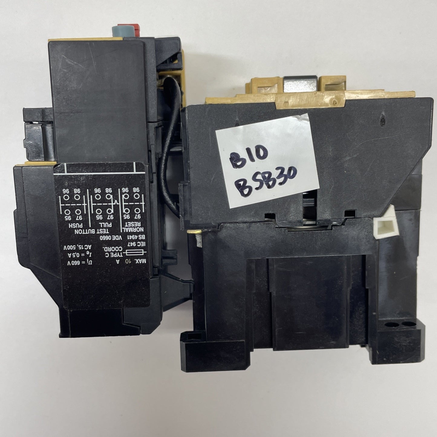 ALLEN BRADLEY 100-A09ND3 SER. B Contactor with 193-BSB 30 Overload Relay