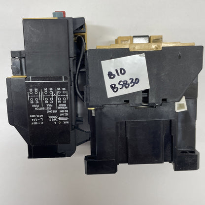 ALLEN BRADLEY 100-A09ND3 SER. B Contactor with 193-BSB 30 Overload Relay