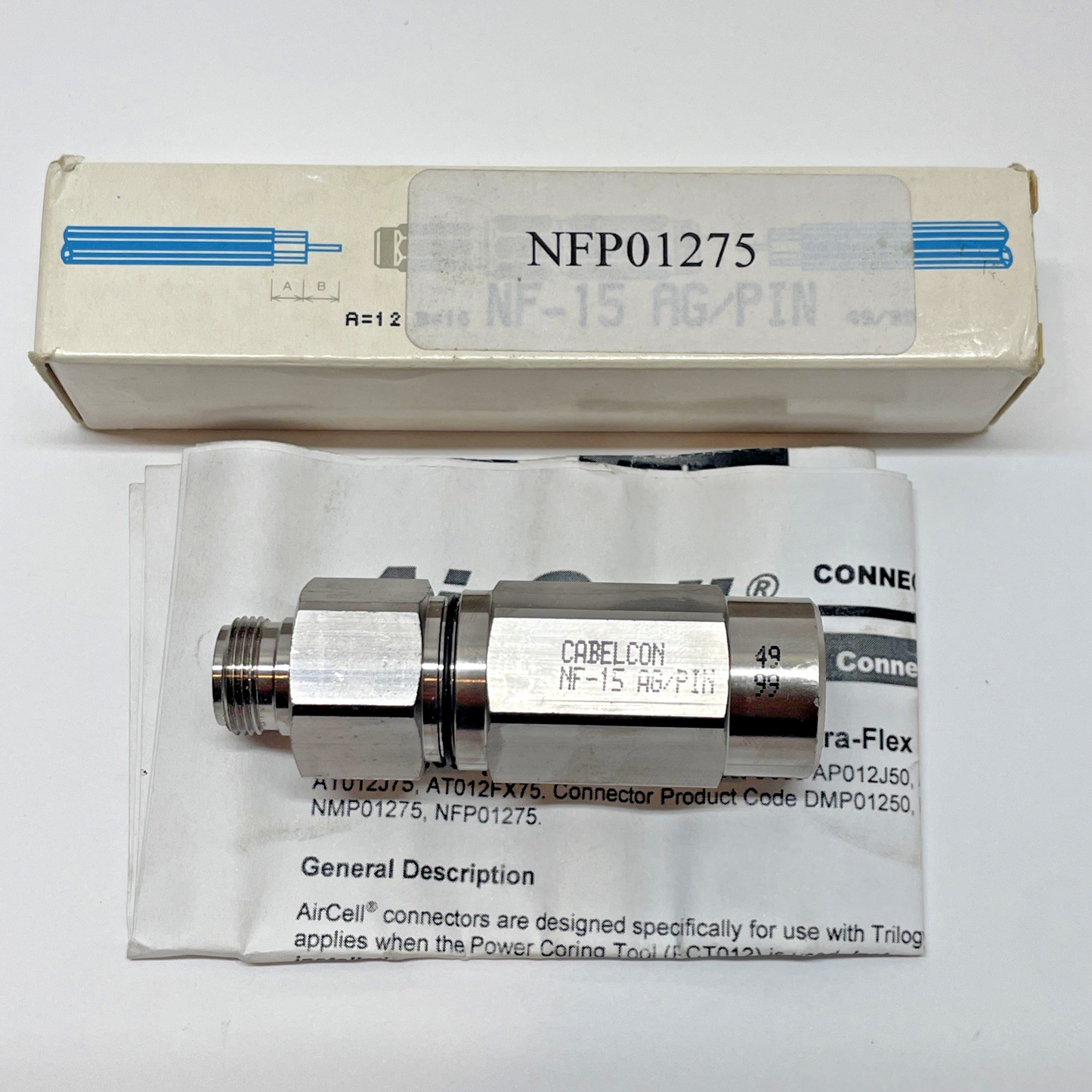 Cabelcon NF-15 AG/PIN Communication Connector