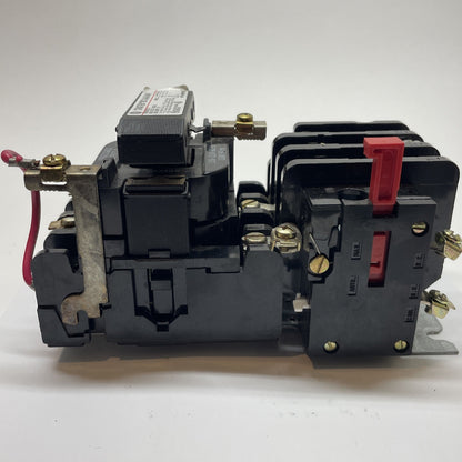 GE NEMA SIZE 0 MOTOR STARTER 120V COIL / CR487B6**MC1AAAAA#