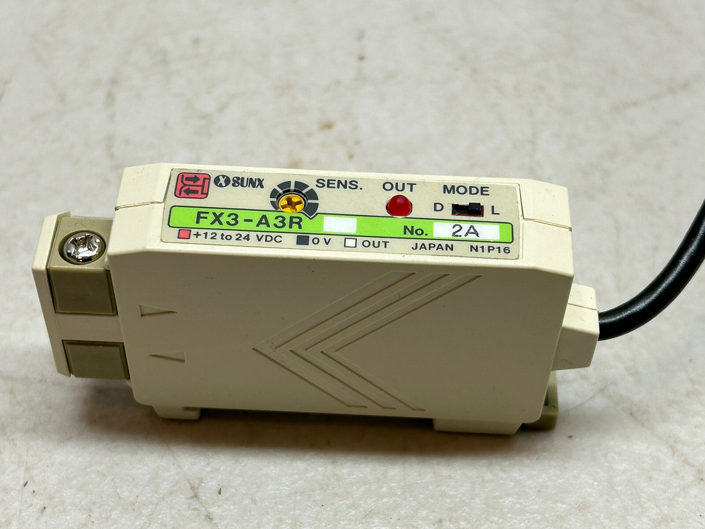 SUNX FX3-A3R SENSOR / USED AS SAMPLE ONLY