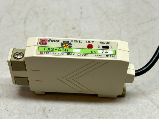 SUNX FX3-A3R SENSOR / USED AS SAMPLE ONLY