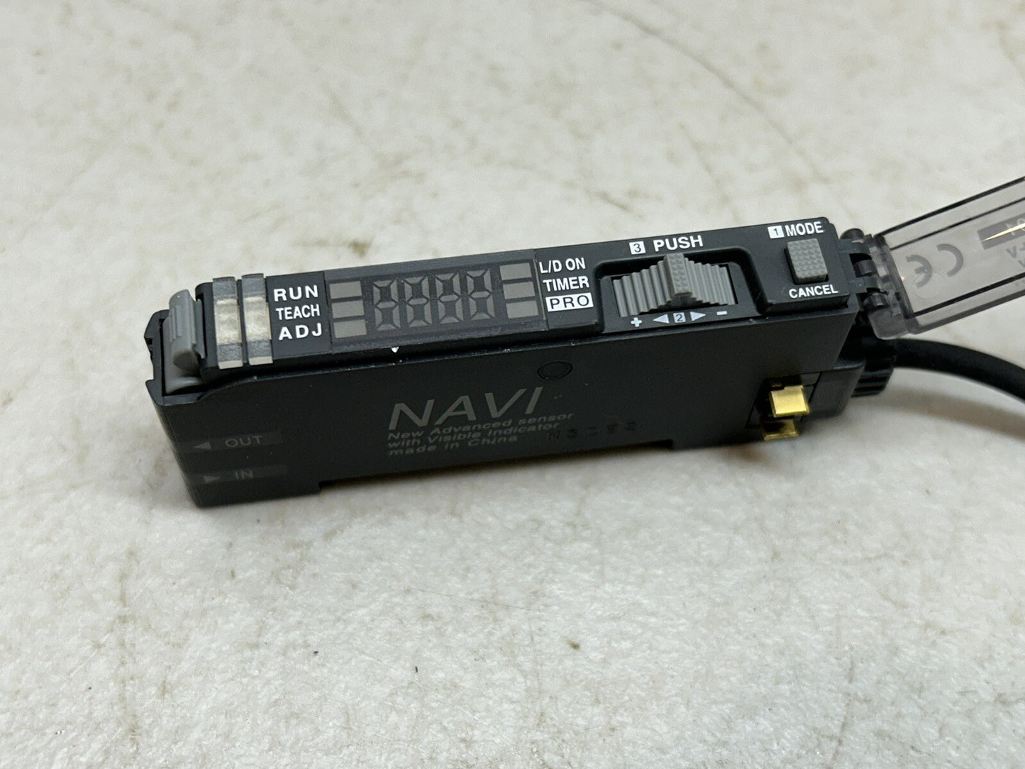 SUNX FX-301 / NAVI DIGITAL FIBER SENSOR FX-300 / USED AS SAMPLE UNIT ONLY