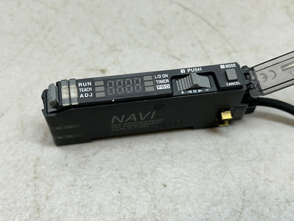 SUNX FX-301 / NAVI DIGITAL FIBER SENSOR FX-300 / USED AS SAMPLE UNIT ONLY