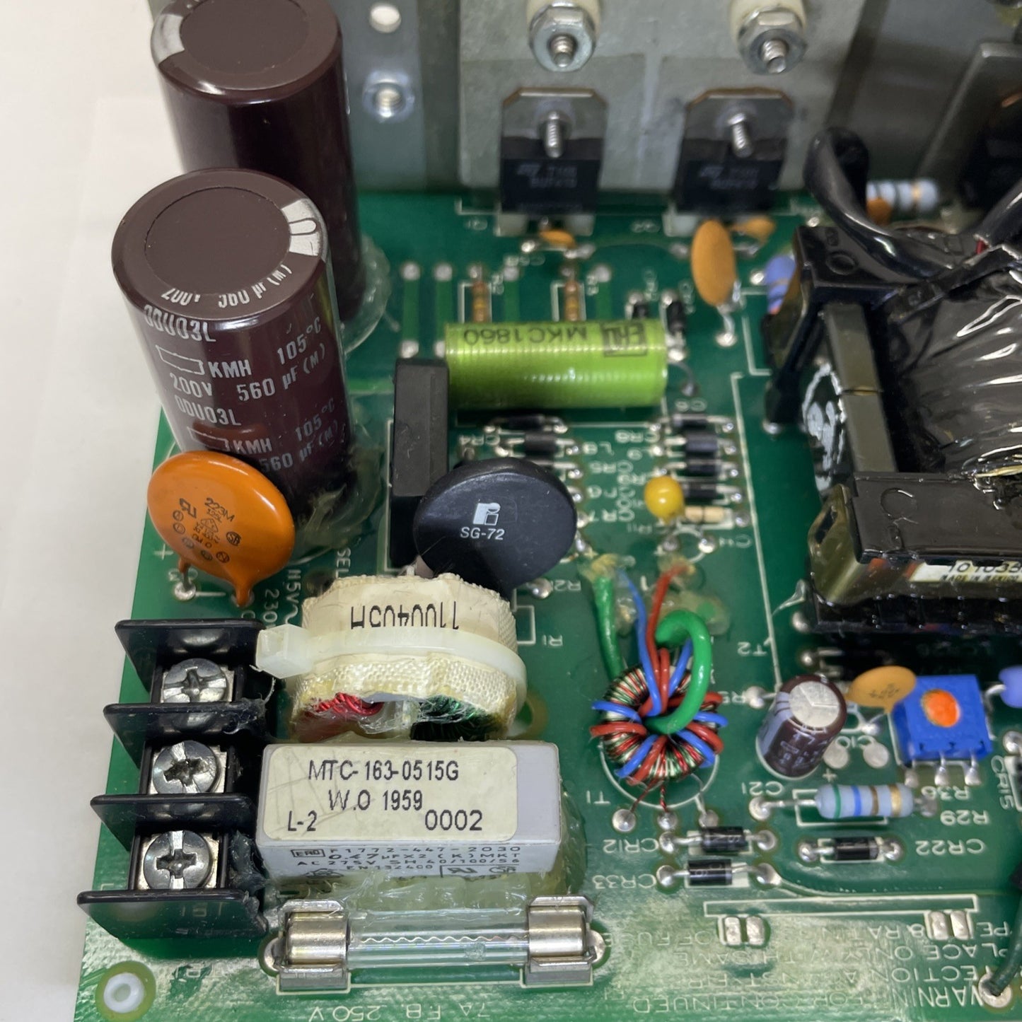 CONDOR MTC-163-0515G / DC POWER SUPPLY AVIATION INPUT 115/230V 3.5A 1.75A /