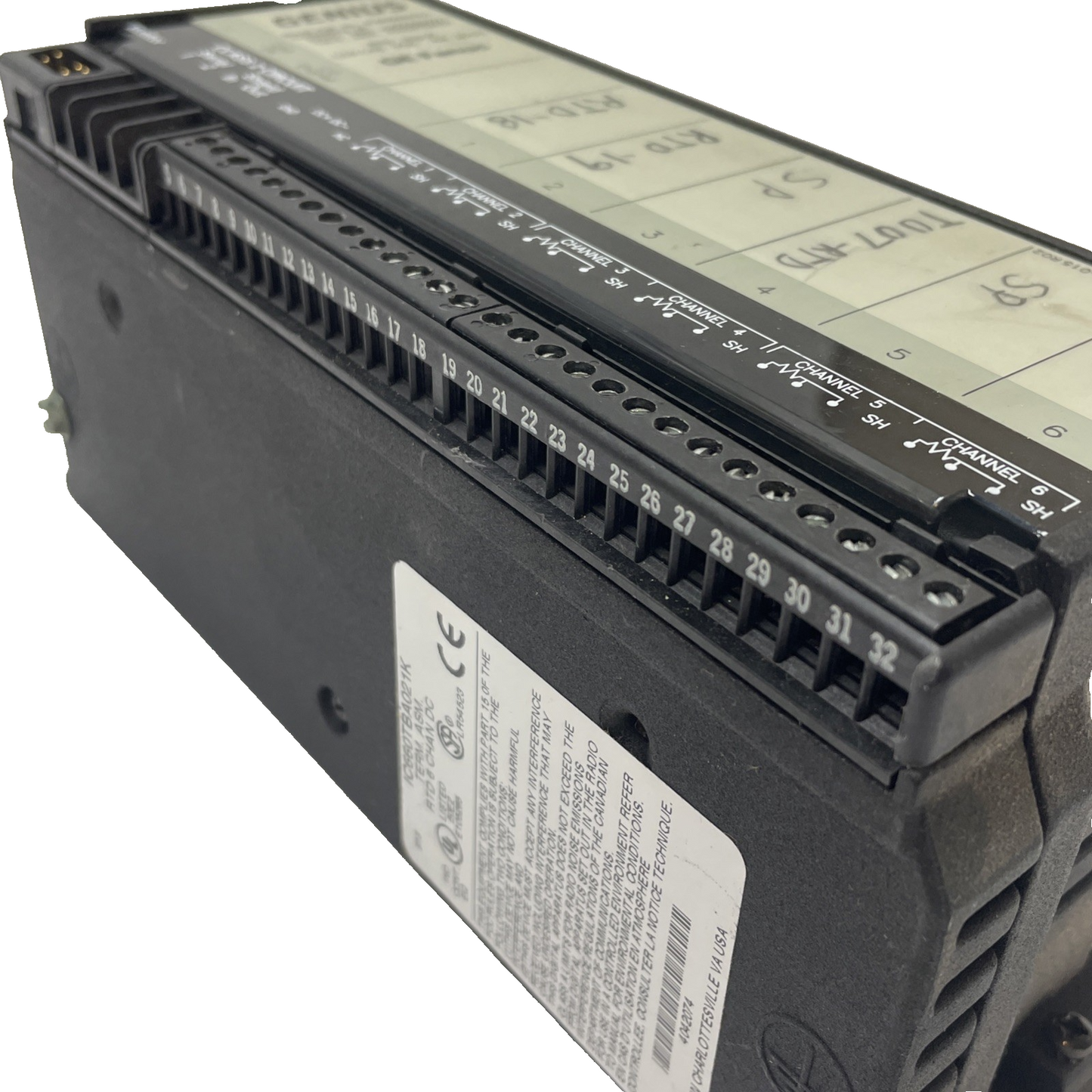 GE Fanuc IC660BBA021 Genius RTD Input Module IC660EBA021K + IC660TBA021K 24/48VD