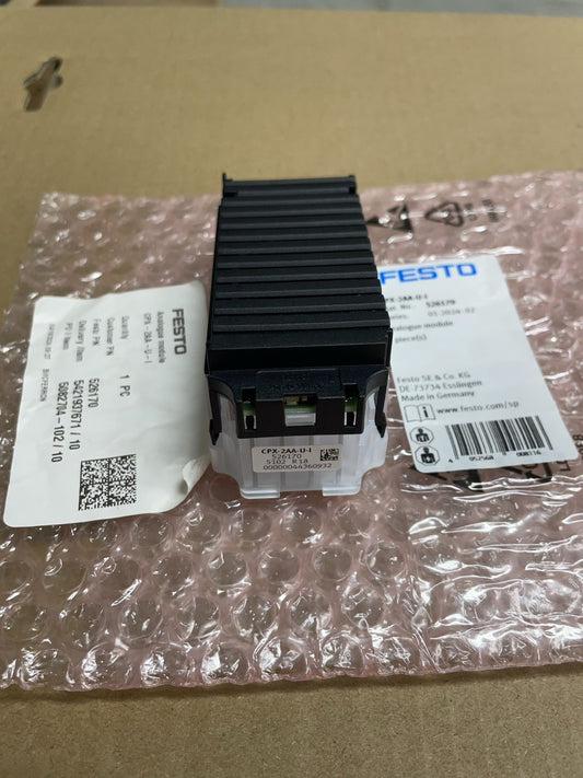 FESTO 526170 CPX-2AA-U-I ANALOGMODUL free shipping