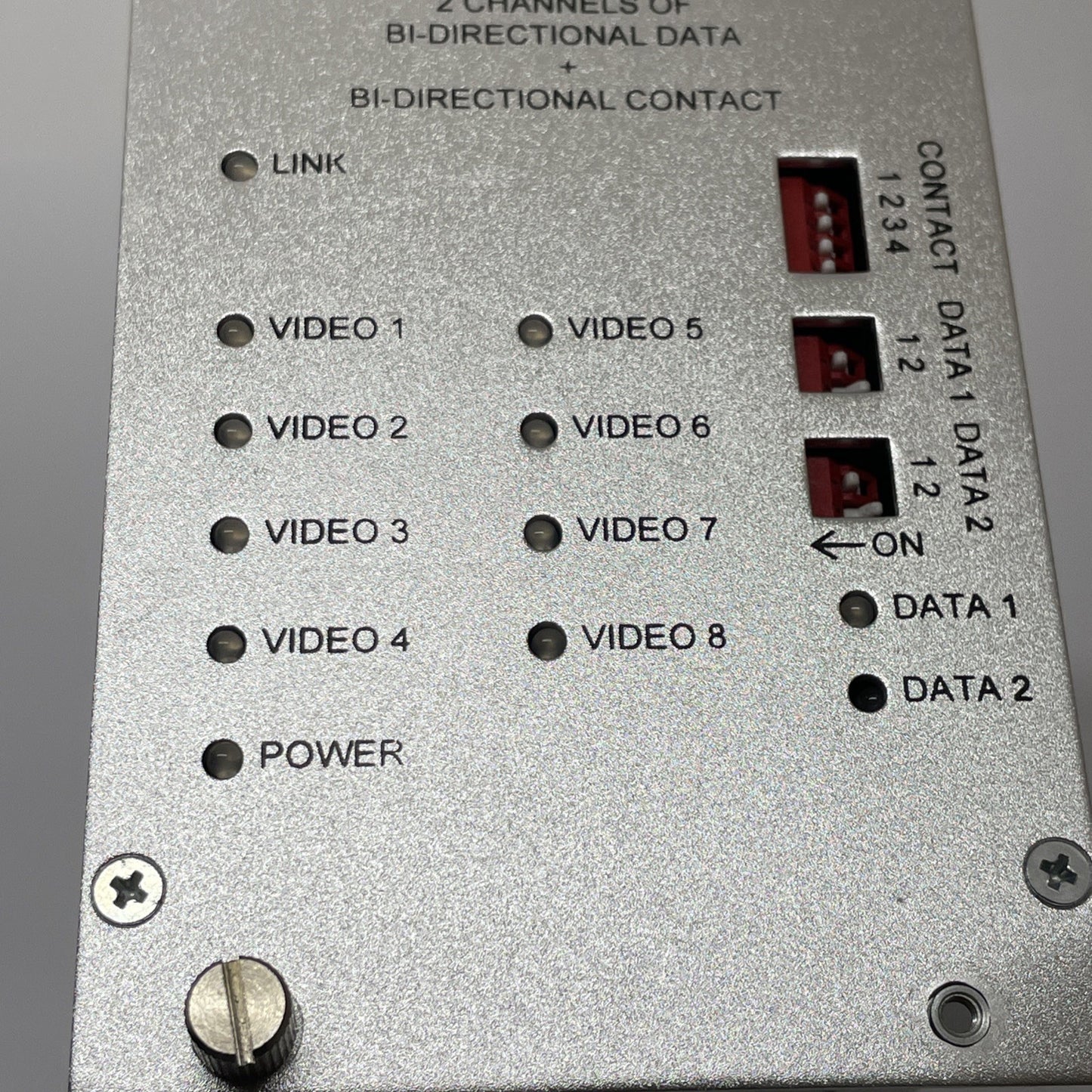 ComNet FVR812 Video Receiver 8-Channel + 2 Bi-Directional Data/Contact Closure
