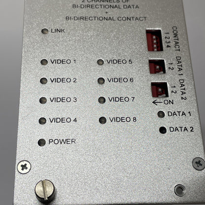 ComNet FVR812 Video Receiver 8-Channel + 2 Bi-Directional Data/Contact Closure