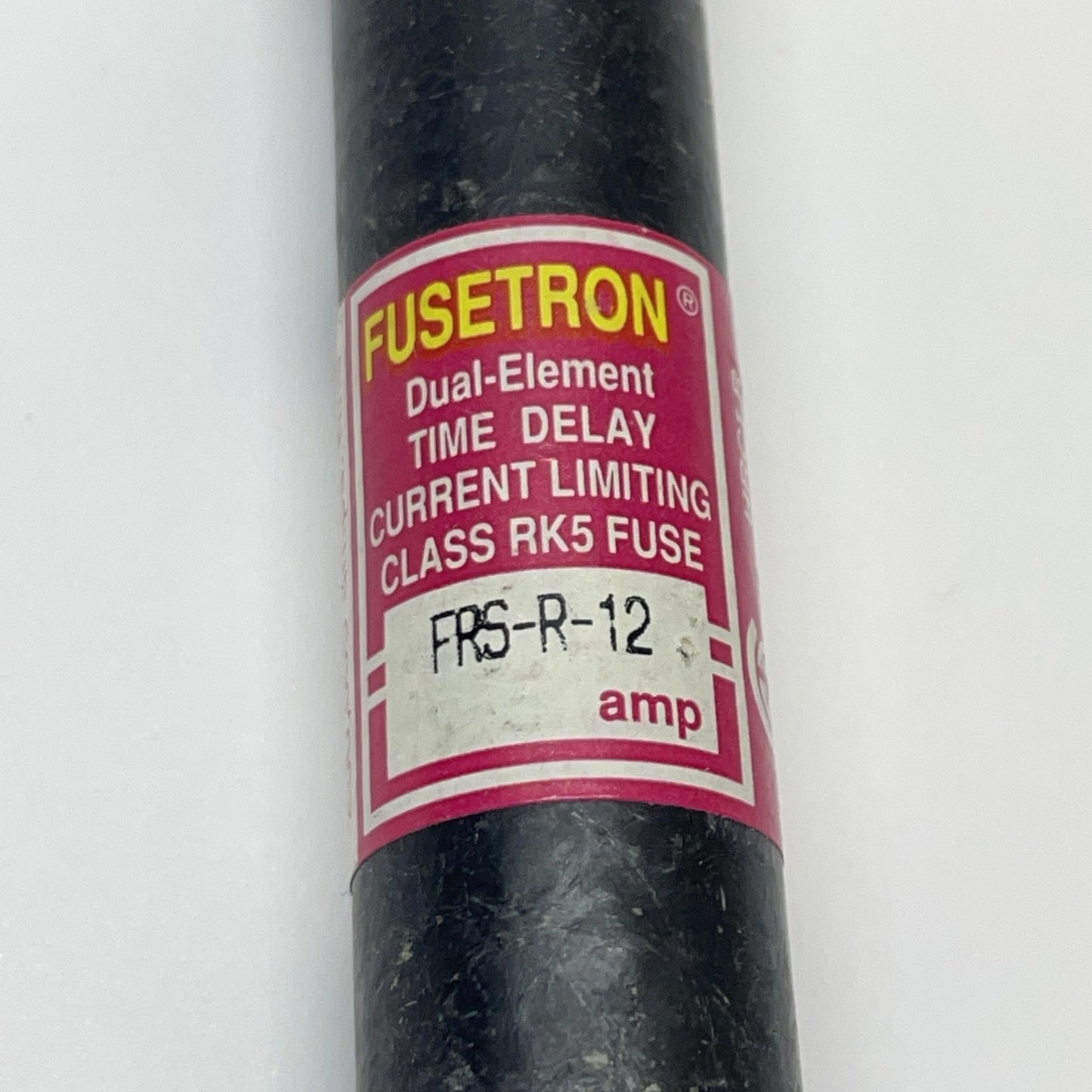 Bussmann FRS-R-12  (12A) 600VAC Class RK5 Dual-Element Time-Delay Fuse