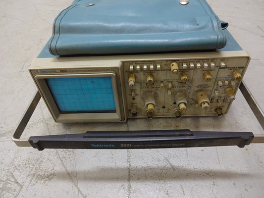 TEKTRONIX 2221 DIGITAL STORAGE OSCILLOSCOPE TWO CHANNEL 60 MHZ