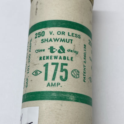 Shawmut RF175 (175A) 250 V Class H Renewable Fuse