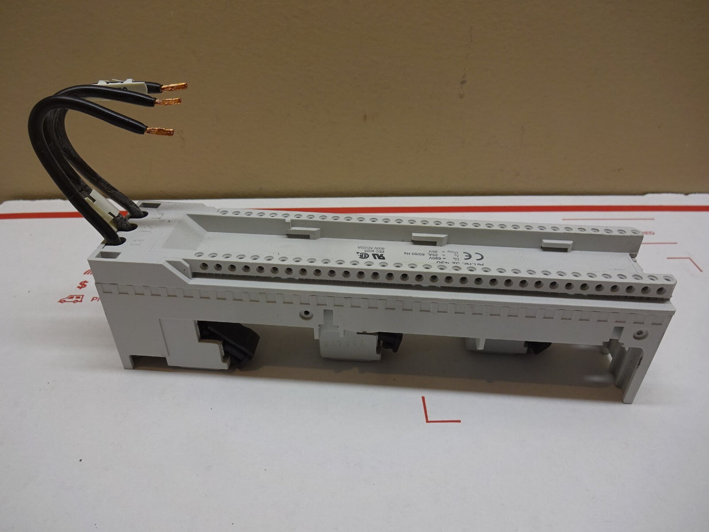 Wöhner 32430 Busbar Adapter 690V 25A