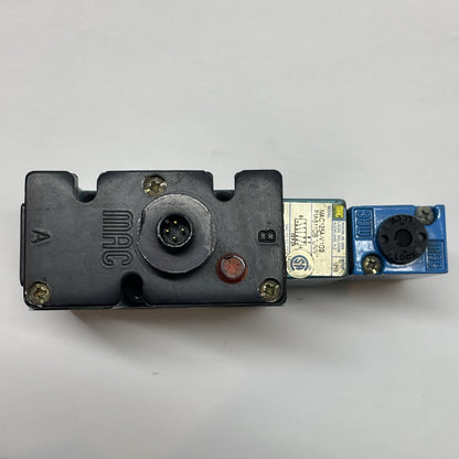 MAC VALVES  MAC125A-V1G2-PM-511DB  Solenoid Valve 24 VDC w/ PME-511DBAG