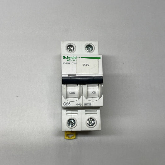 1PC Schneider Circuit breaker A9F18225 ic65N 2P C25A