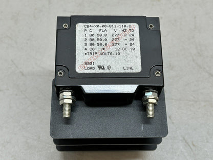 CARLING SWITCH CB4-X0-00-811-11A-C / BOLT IN CIRCUIT BREAKER 50A 277V 4POLE NEW