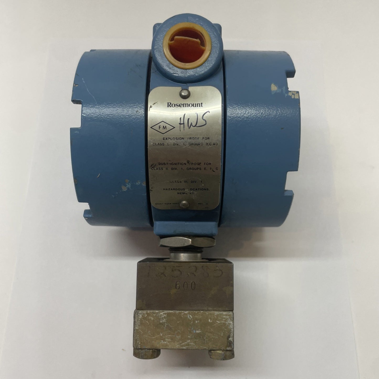 Rosemount 1144G0600A12 Pressure Transmitter 0-600 PSI 4-20 mA