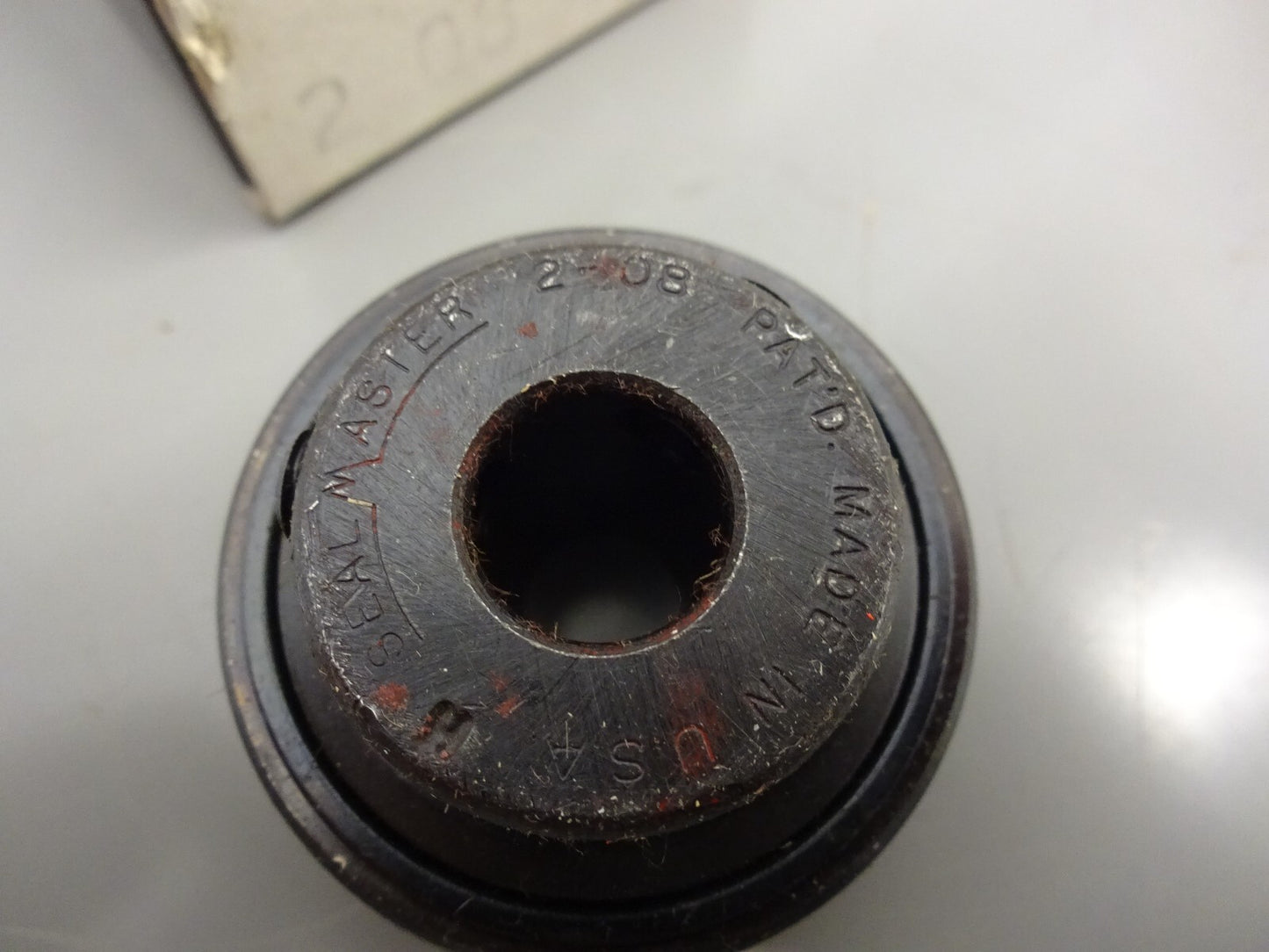 BORG WARNER MORSE 2-08 SEALMASTER 1/2" SHAFT STANDARD DUTY BEARING INSERT / NEW