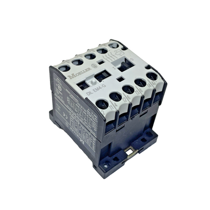 Moeller DIL EM4-G  24VDC 4PST-NO Contactor Relay DIN Rail 22A 690VAC
